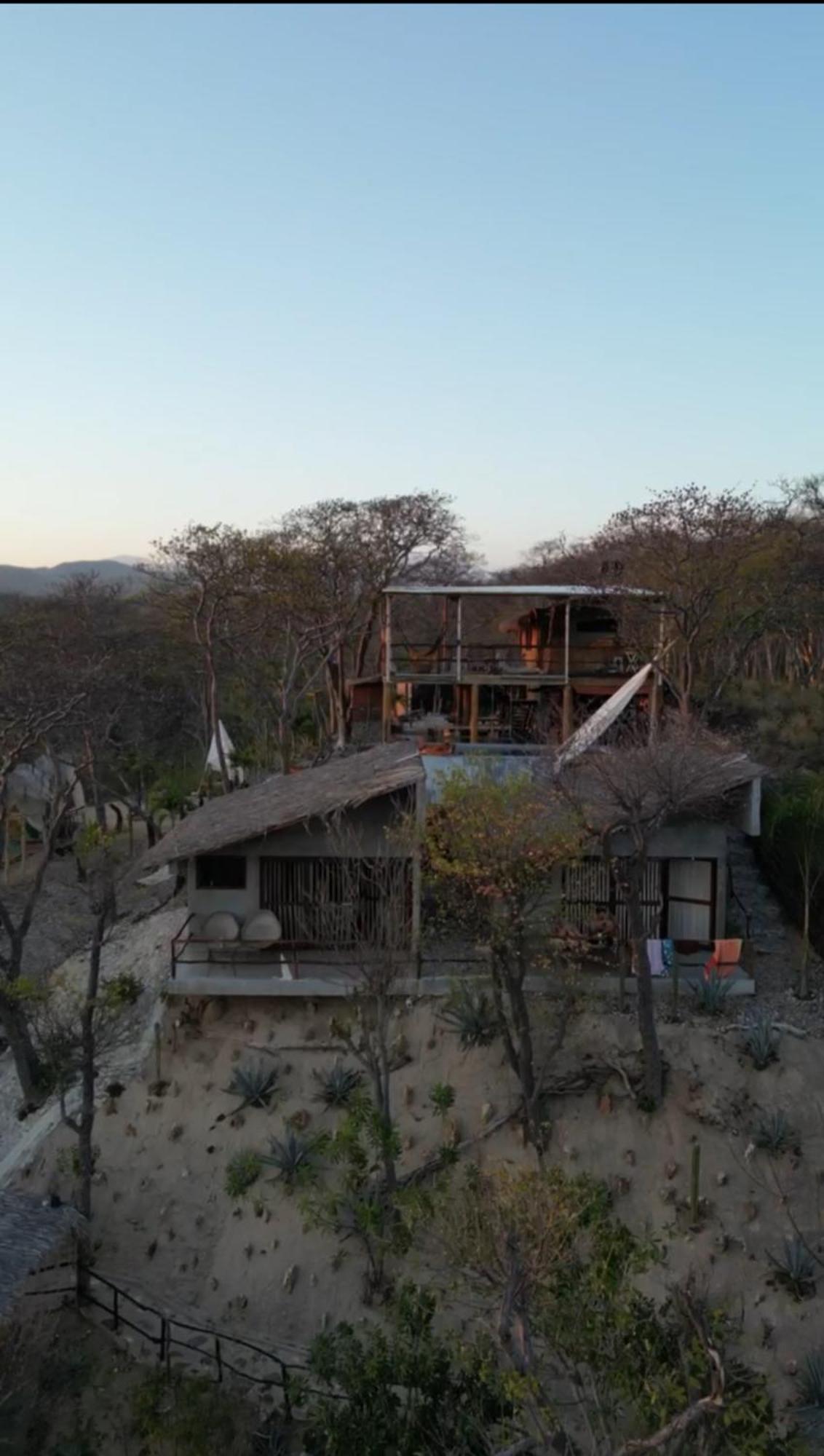 Вилла Casa Xadani Barra Copalita Экстерьер фото